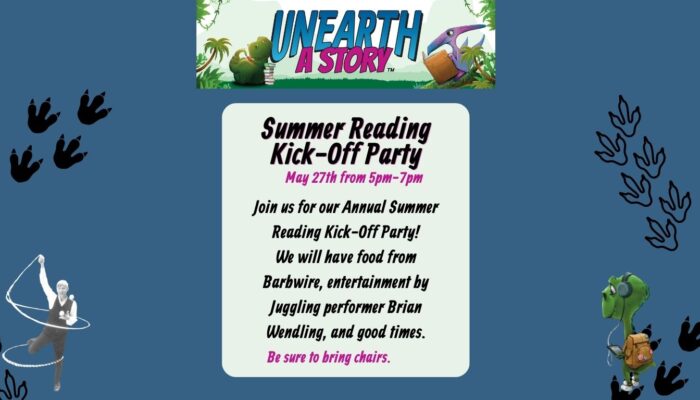Summer Reading Kick-Off Party (Website)